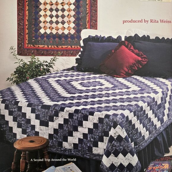 Strip Quilts In A Hurry American School Of Needlework 1994 Book Number 4153 - Picture 11 of 12